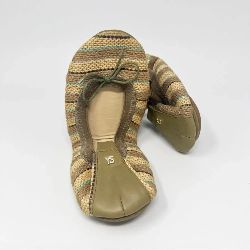 Yosi Samra Sandrine Foldable Flats NEW!